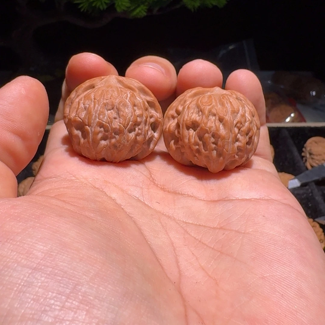 B***8文玩核桃吊坠太行龙珠