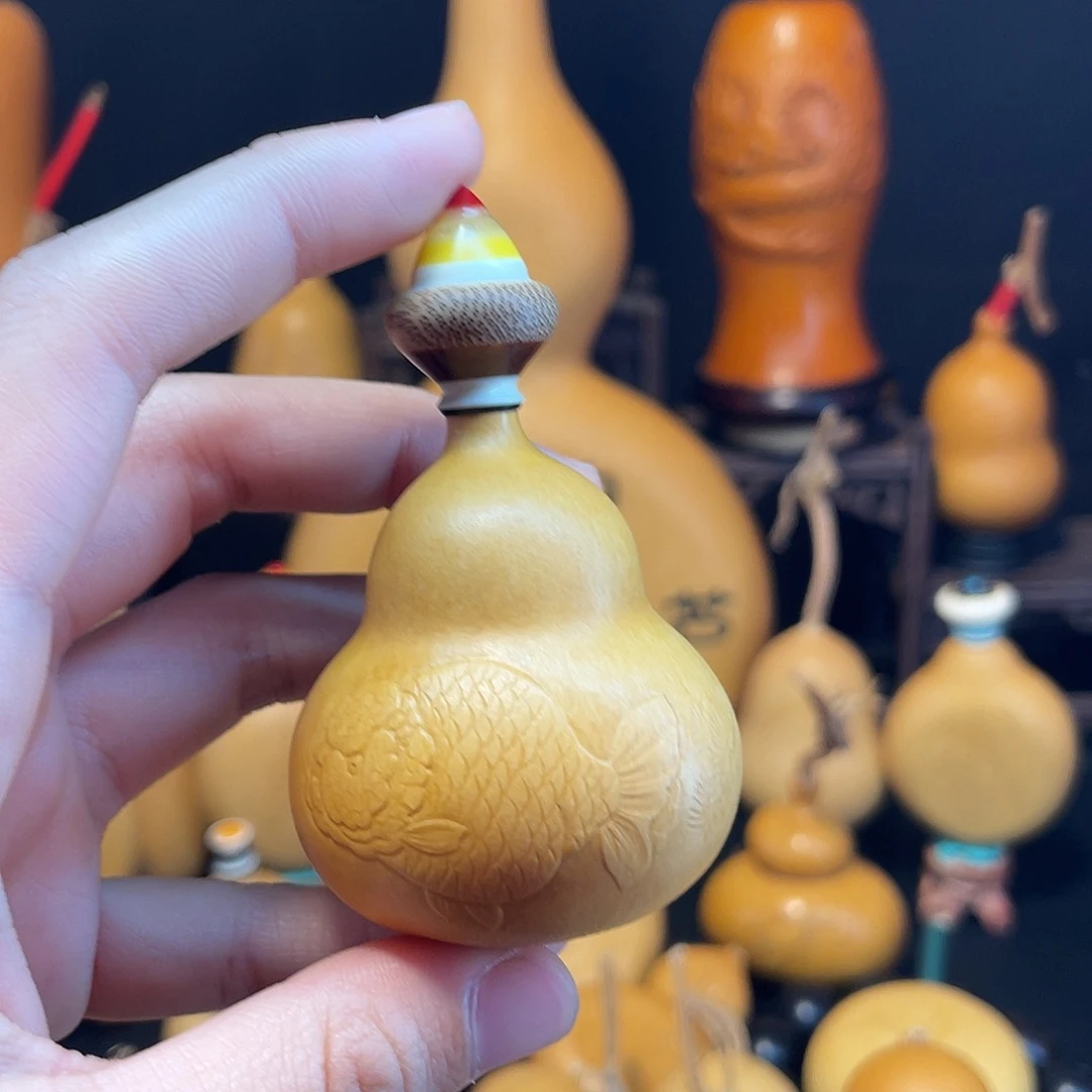 金鱼押花葫芦葫芦