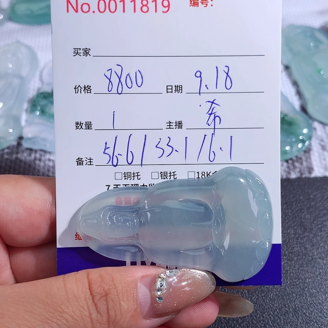 【闪购商品】颈饰未镶嵌翡翠
