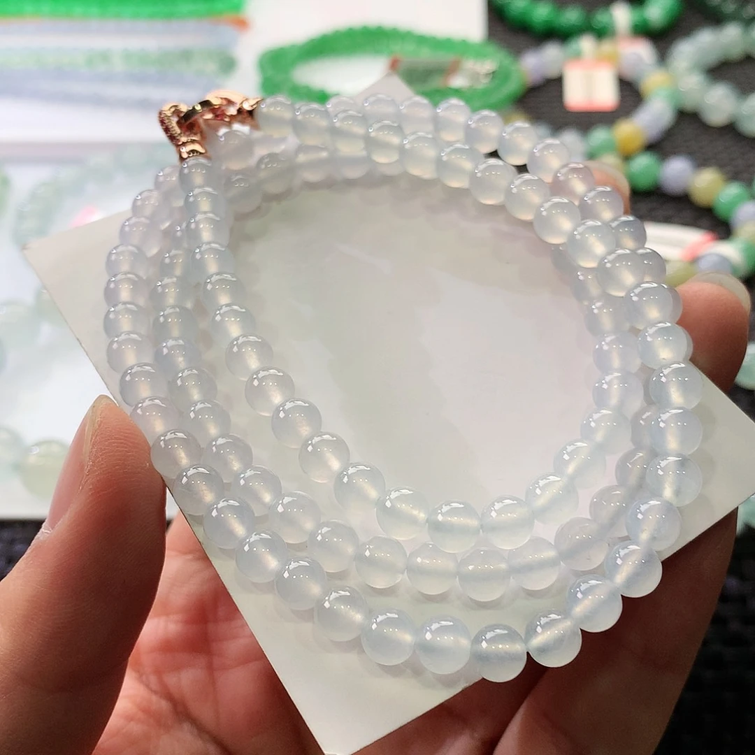 翡翠手链未镶嵌翡翠