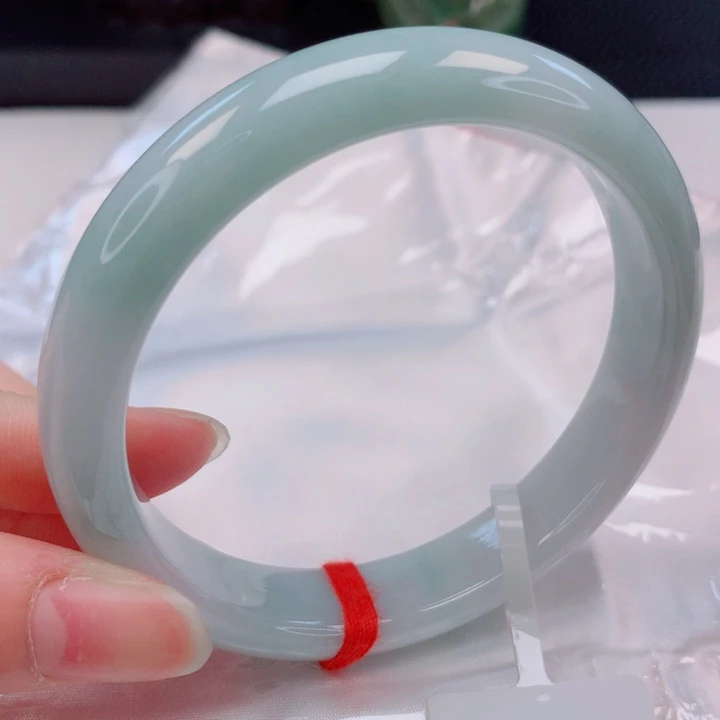 翡翠未镶嵌手镯59圈