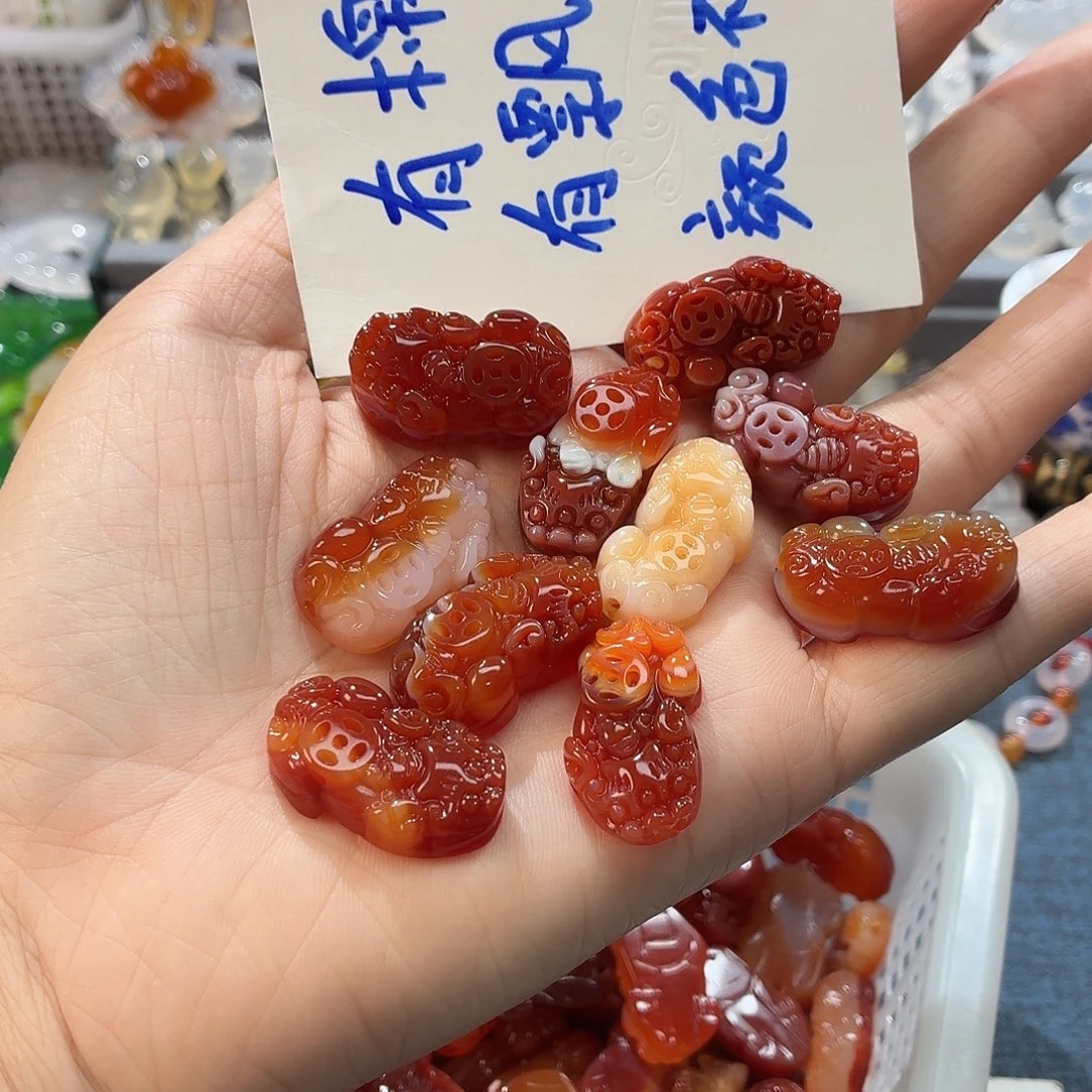 拾****玛瑙/玉髓未镶嵌颈饰