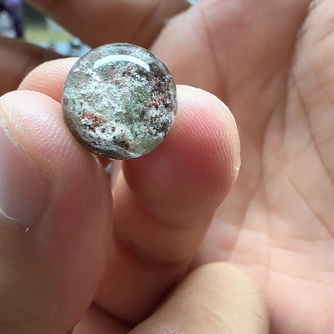 珠宝半成品未镶嵌水晶13.2mm