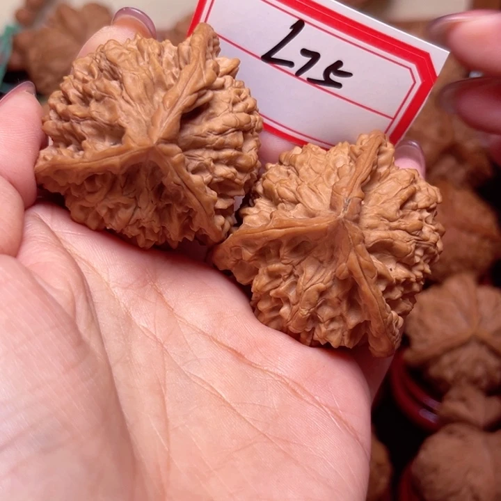 把件文玩核桃45全品官帽奔75