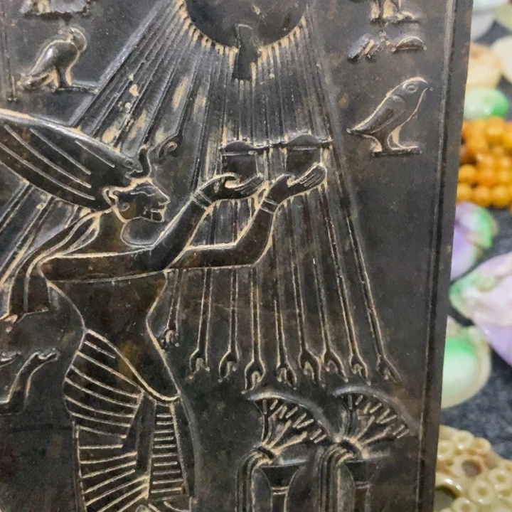 白玉菩提吊坠摆件