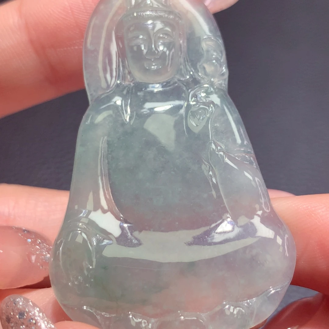 定制翡翠18K金镶嵌翡翠