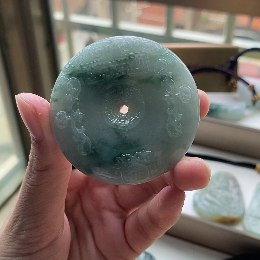 【闪购商品】颈饰未镶嵌翡翠天然缅甸A货翡翠