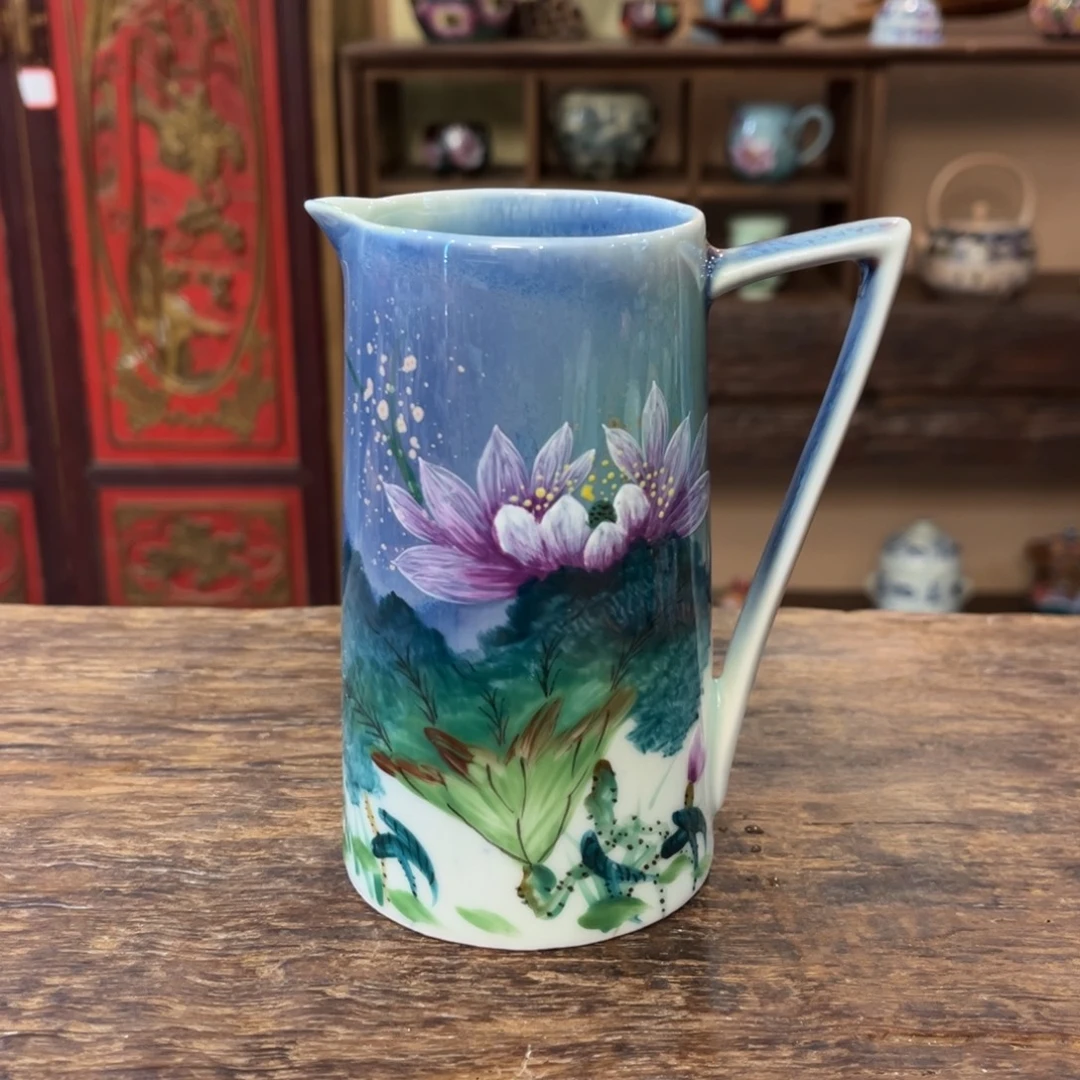 柴烧手工手绘陶瓷