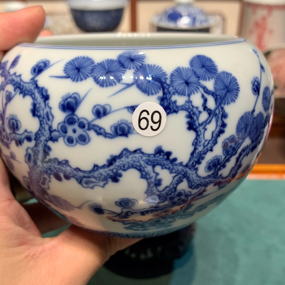 关***人69青花松竹梅wls201