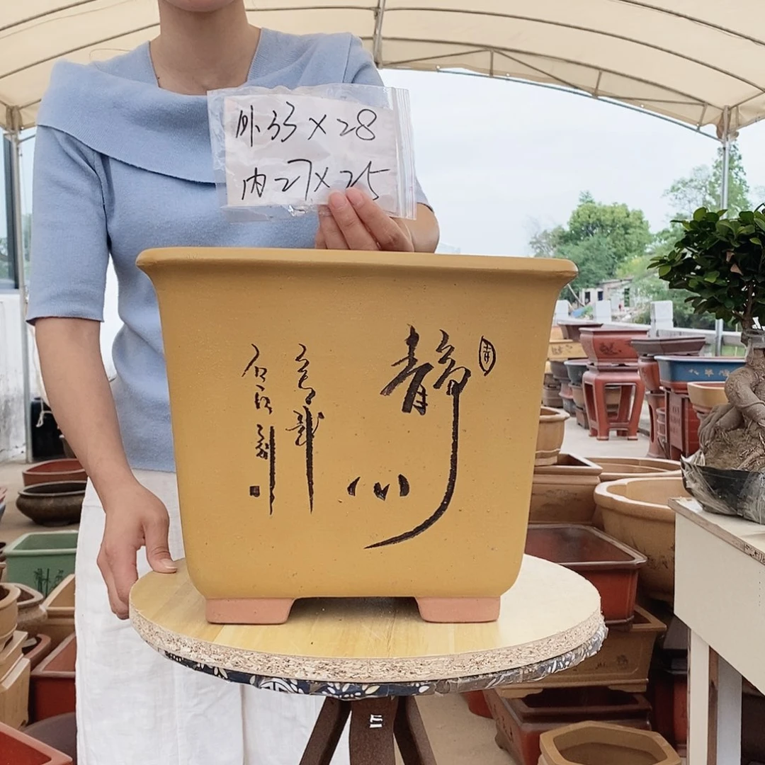 紫砂花盆紫砂花盆