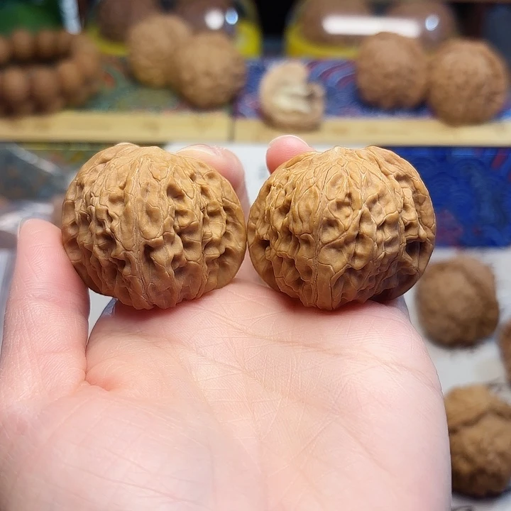 文玩核桃吊坠磨盘40