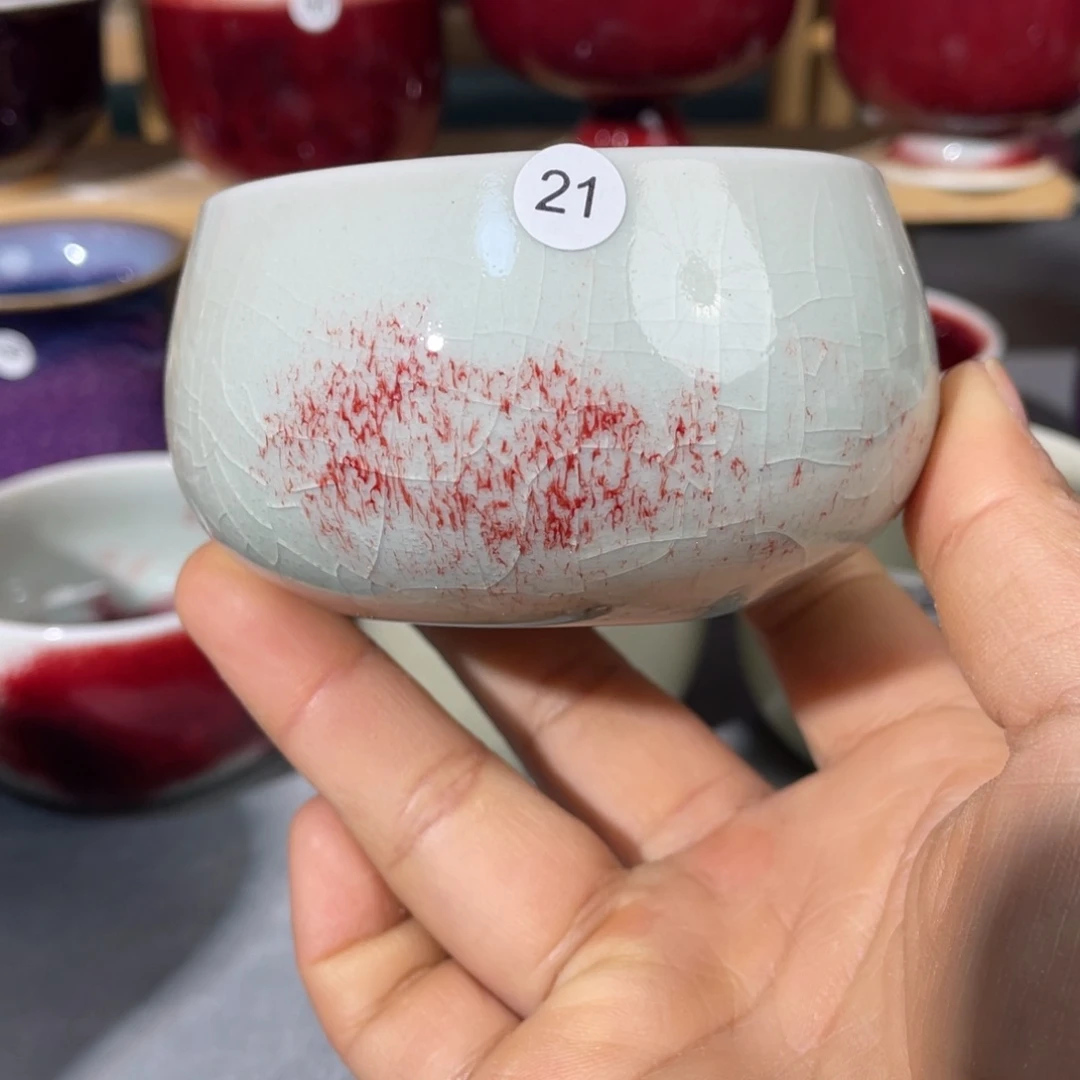 瓷片纯手工制作……微微瑕