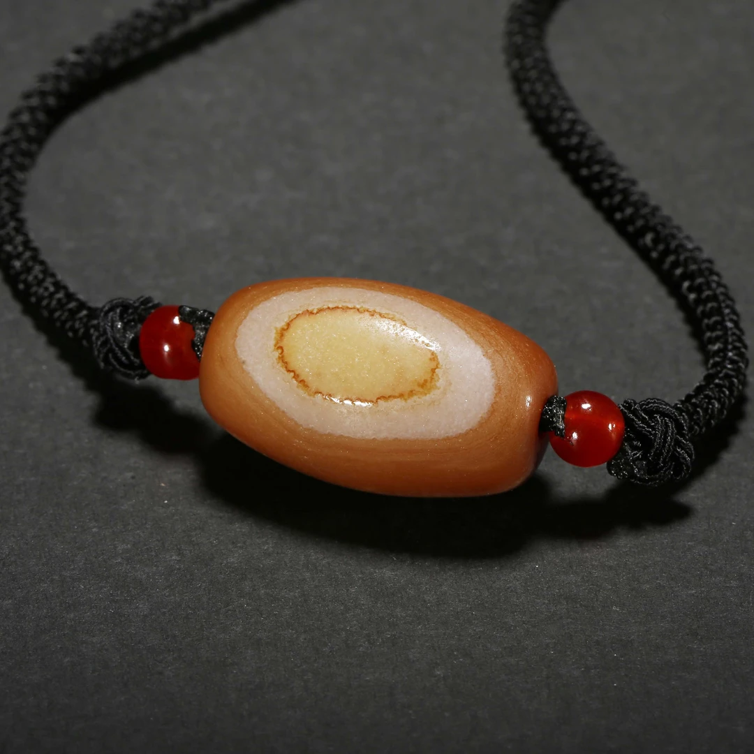 二十世纪/缠丝玛瑙珠/JSJ25030405/收藏/【济文阁】