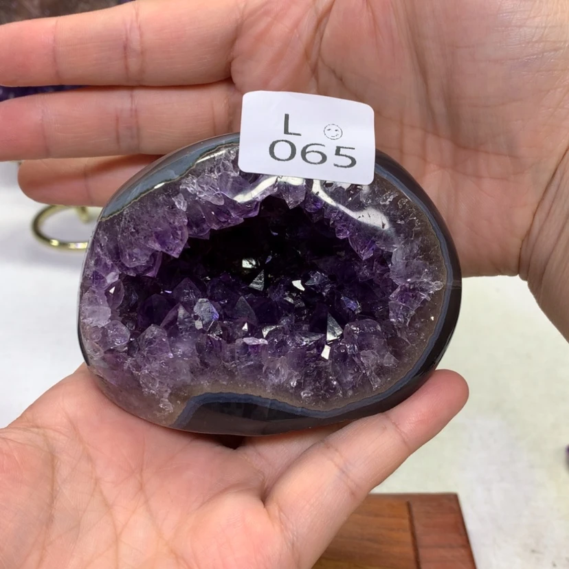 【闪购商品】水晶摆件未镶嵌阿****书天然紫水晶