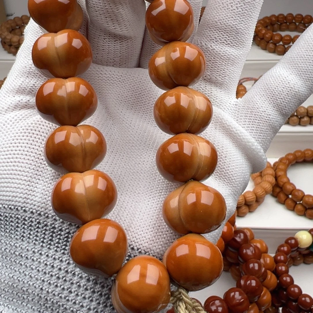 大***齐手串猴头核桃大屁桃