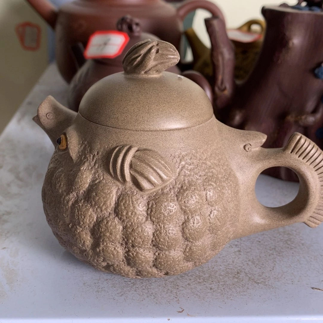 紫砂茶壶原矿手工87