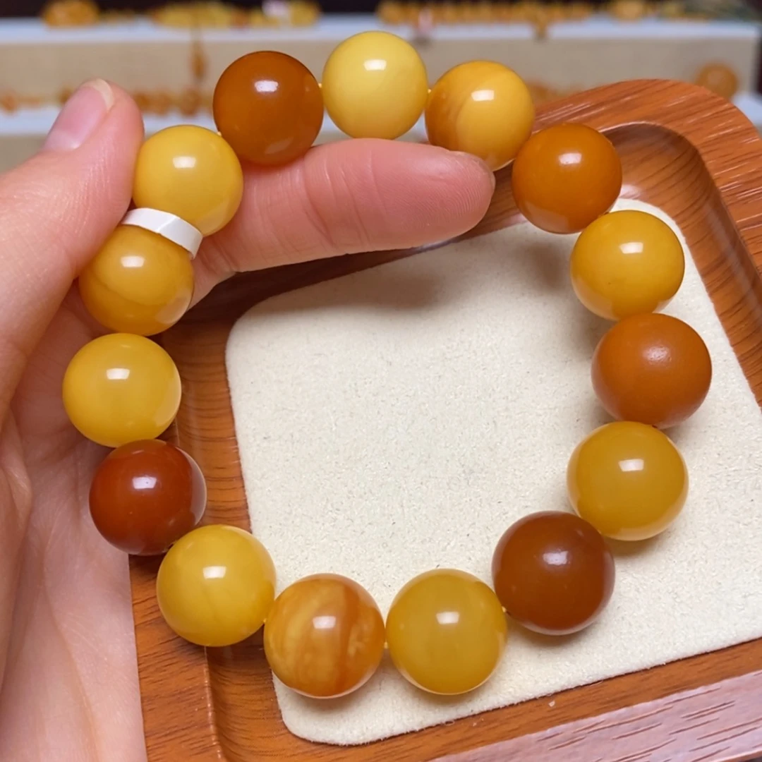 【闪购商品】未镶嵌蜜蜡手链手串