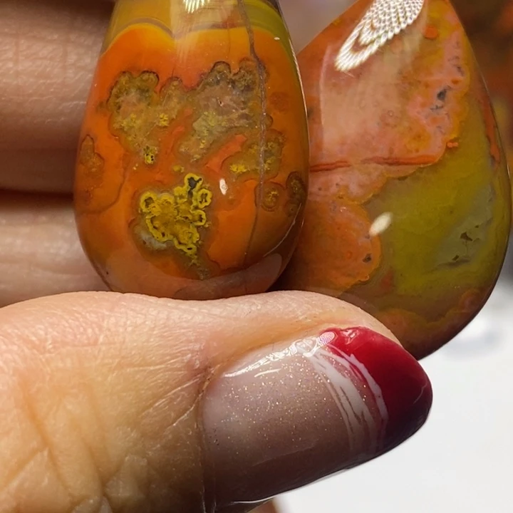 玛瑙/玉髓颈饰未镶嵌用***6