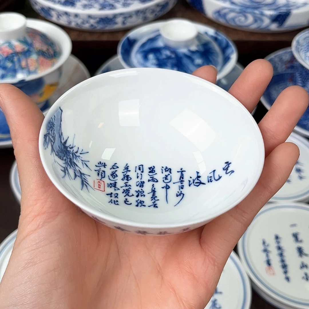 手绘高温瓷器瓷器