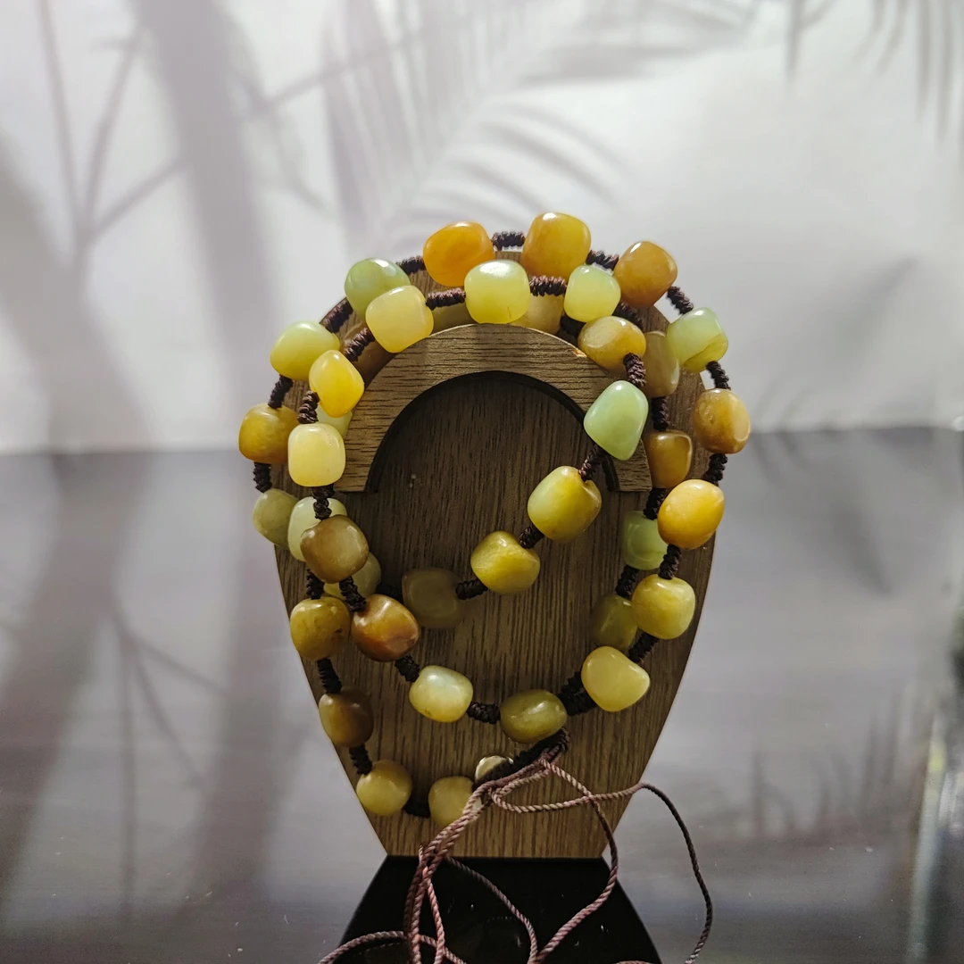 J和田玉随形吊坠链3462