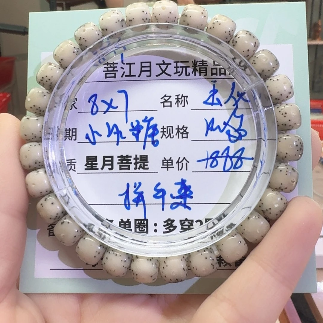 星月菩提手串星月菩提海南同枝果A27