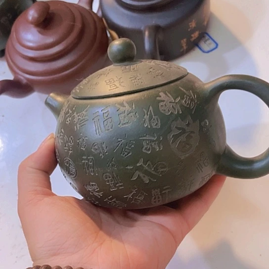 全手工制作宜兴紫砂壶微瑕