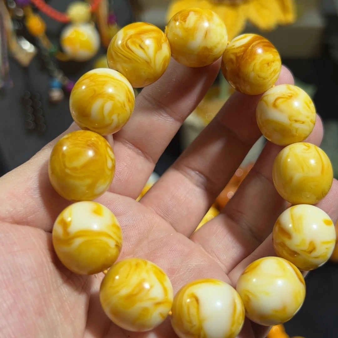 未镶嵌蜜蜡手链卡1.8➕