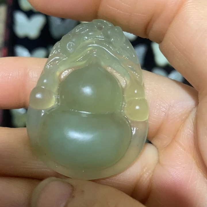 蛇纹石玉未镶嵌天然岫玉