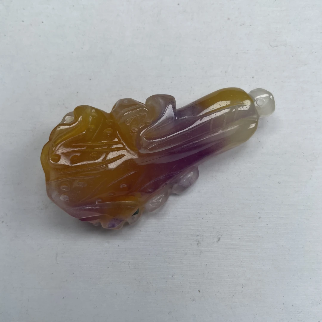 A782黄飘紫白菜吊坠时尚多样发货其一