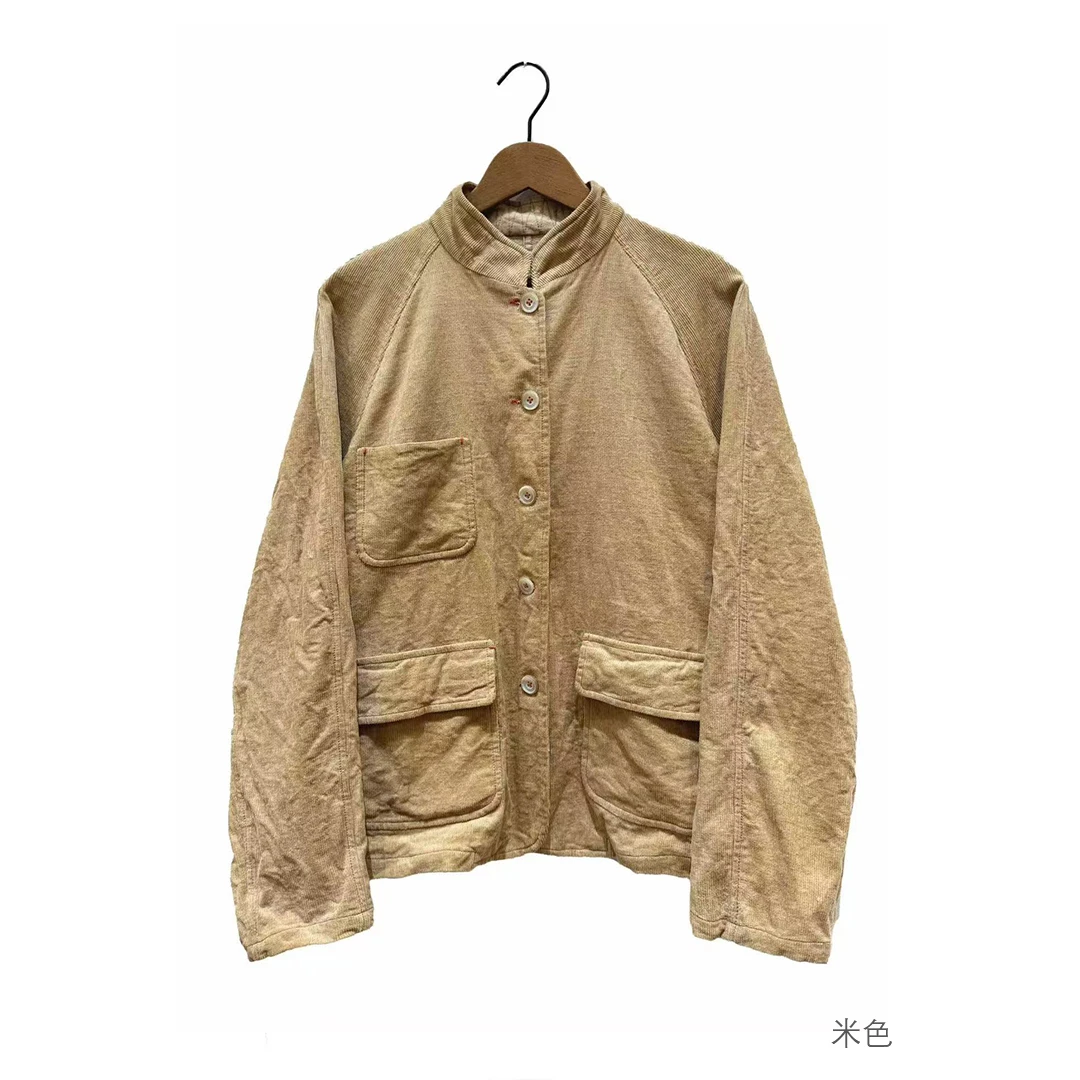 左岸迷香 Z25FW8010 布衣分享棉麻【短外套】原创小众秋冬复古上衣