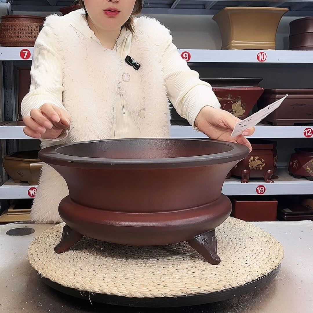 紫砂花盆紫砂花盆