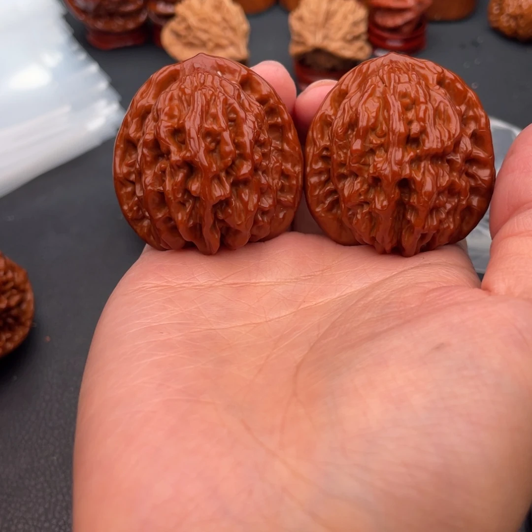 把件文玩核桃麦虎