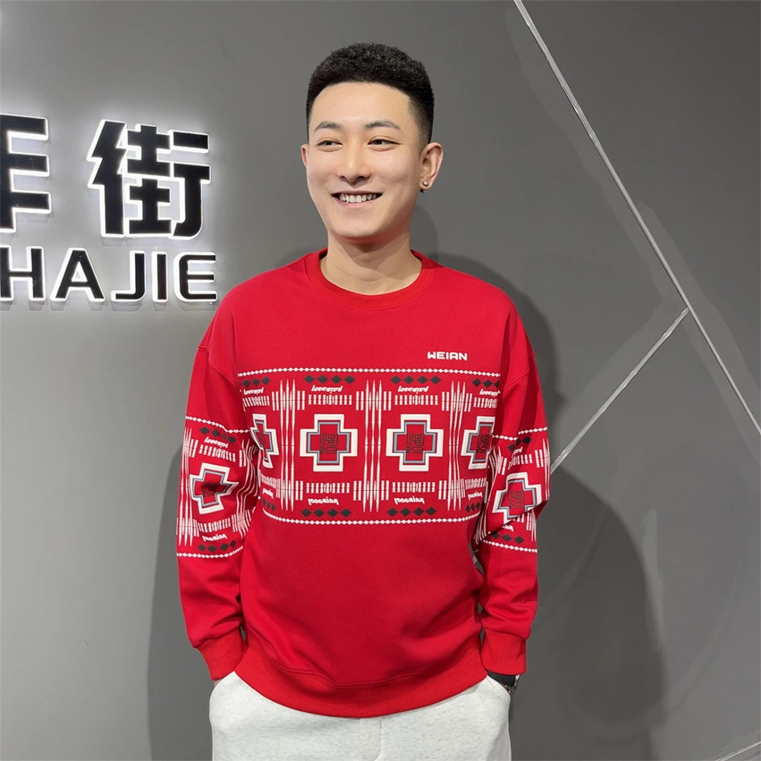 加绒冬季新款卫衣款号28Y1837