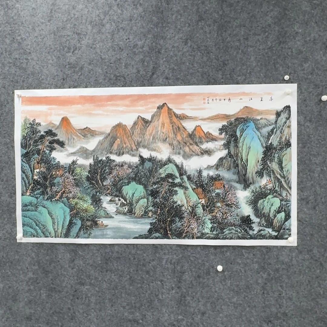 国画国画作品EXY老师