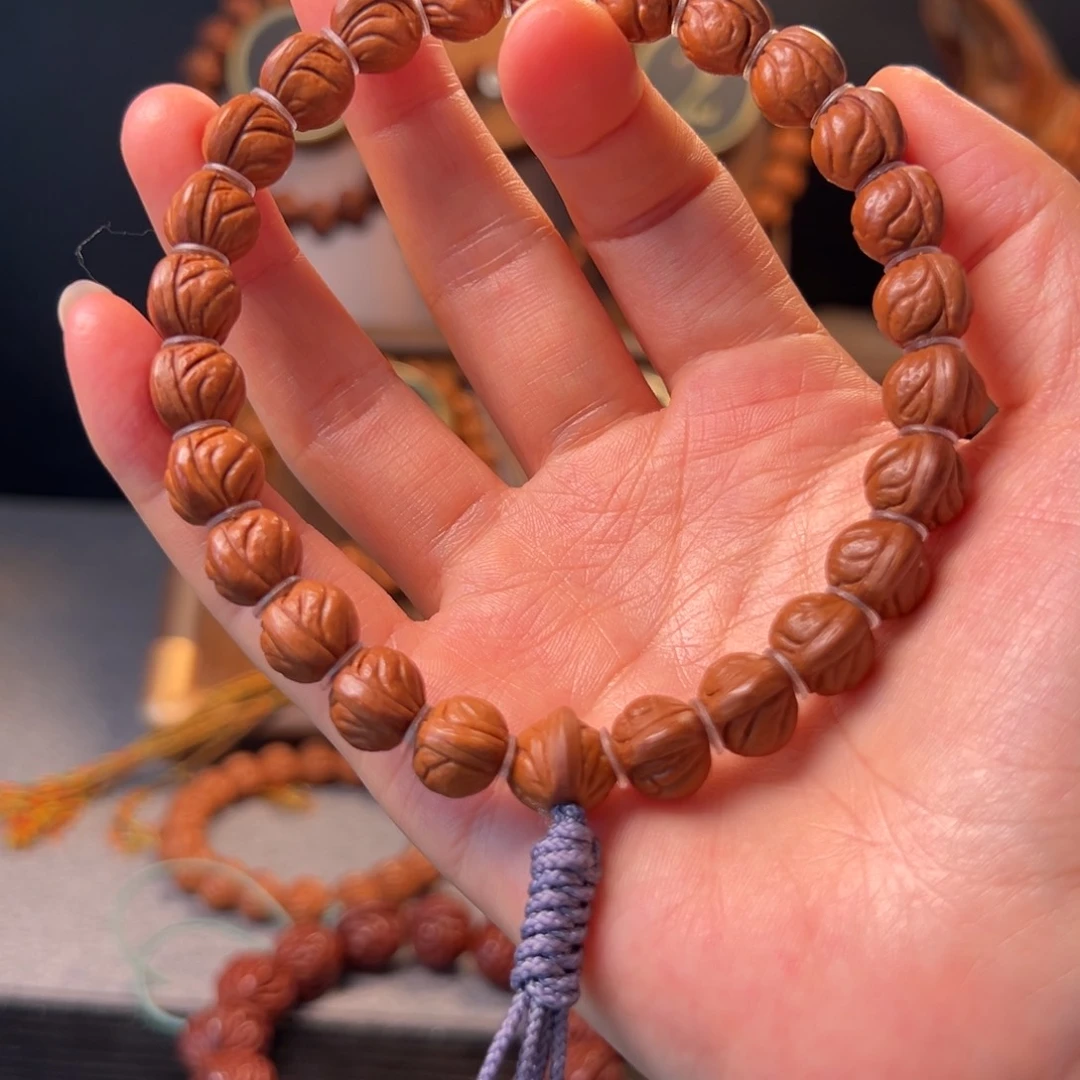 【闪购商品】桃核手串映*红11野生新品