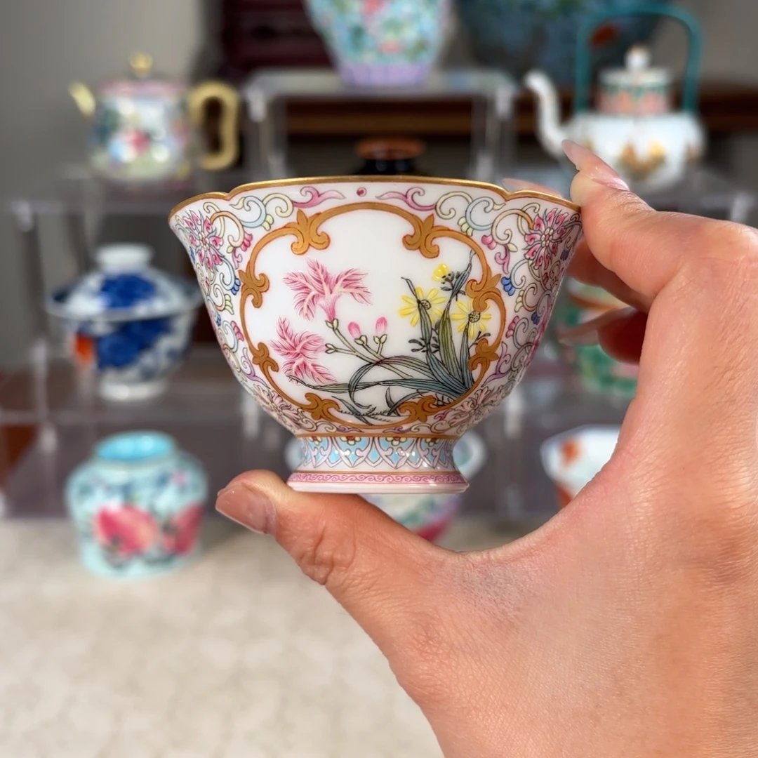 陶纯手工手绘 高端茶器