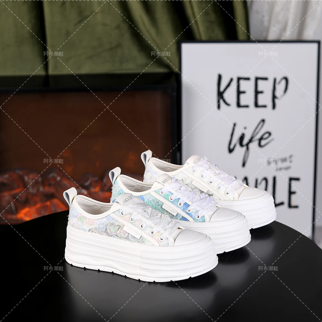 【RIELOV●花影】增高5.5cm时尚潮流百搭女士休闲鞋 5230-16