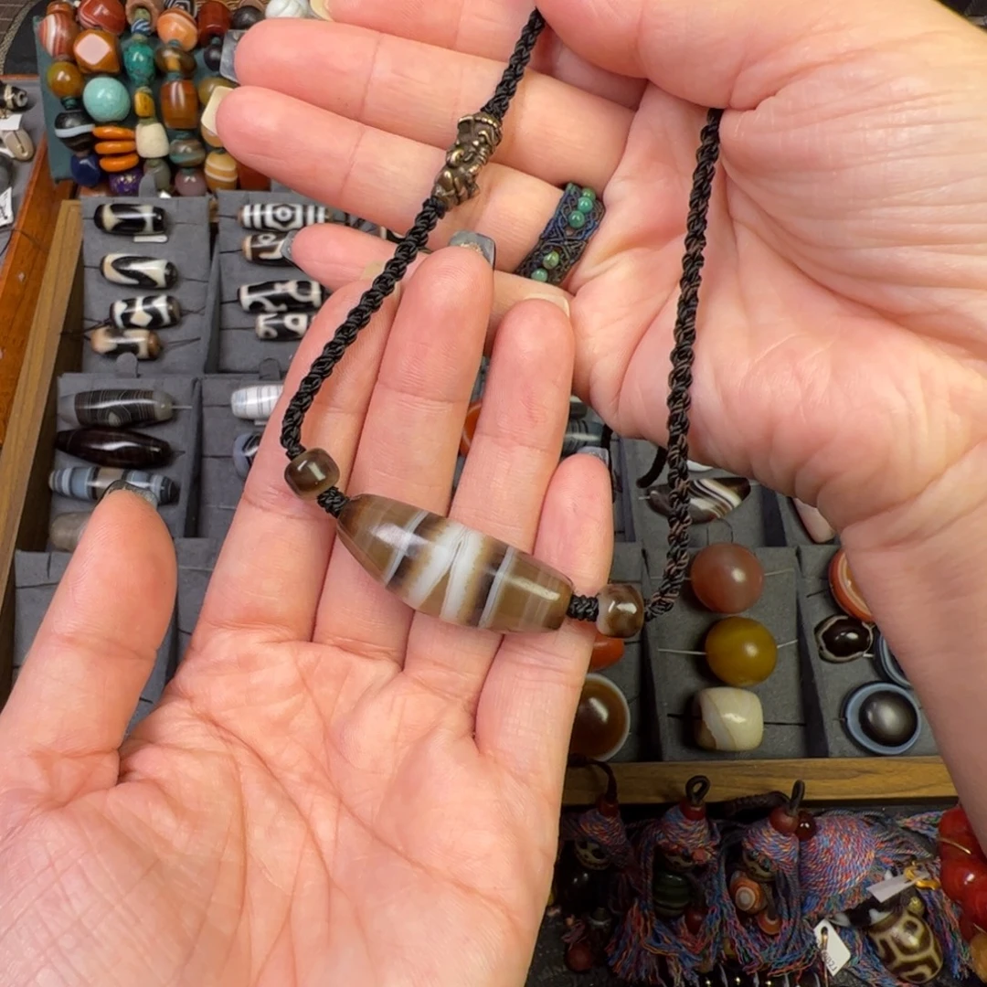 玛瑙/玉髓未镶嵌项链