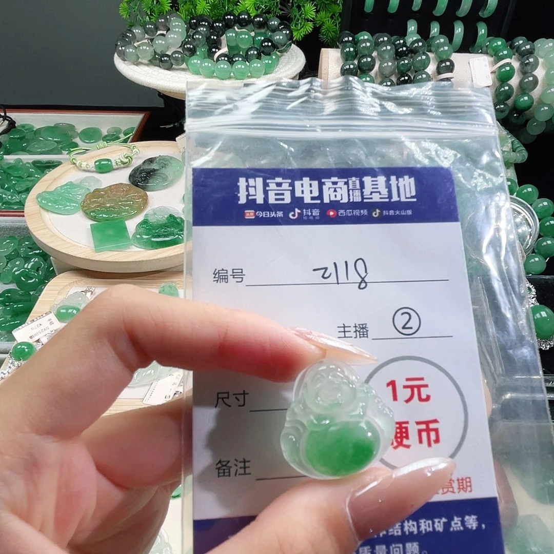 石英质玉未镶嵌颈饰