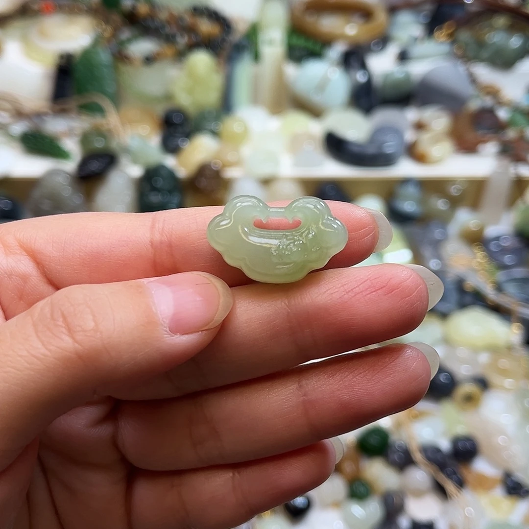 @****和田玉未镶嵌吊坠(赠链)