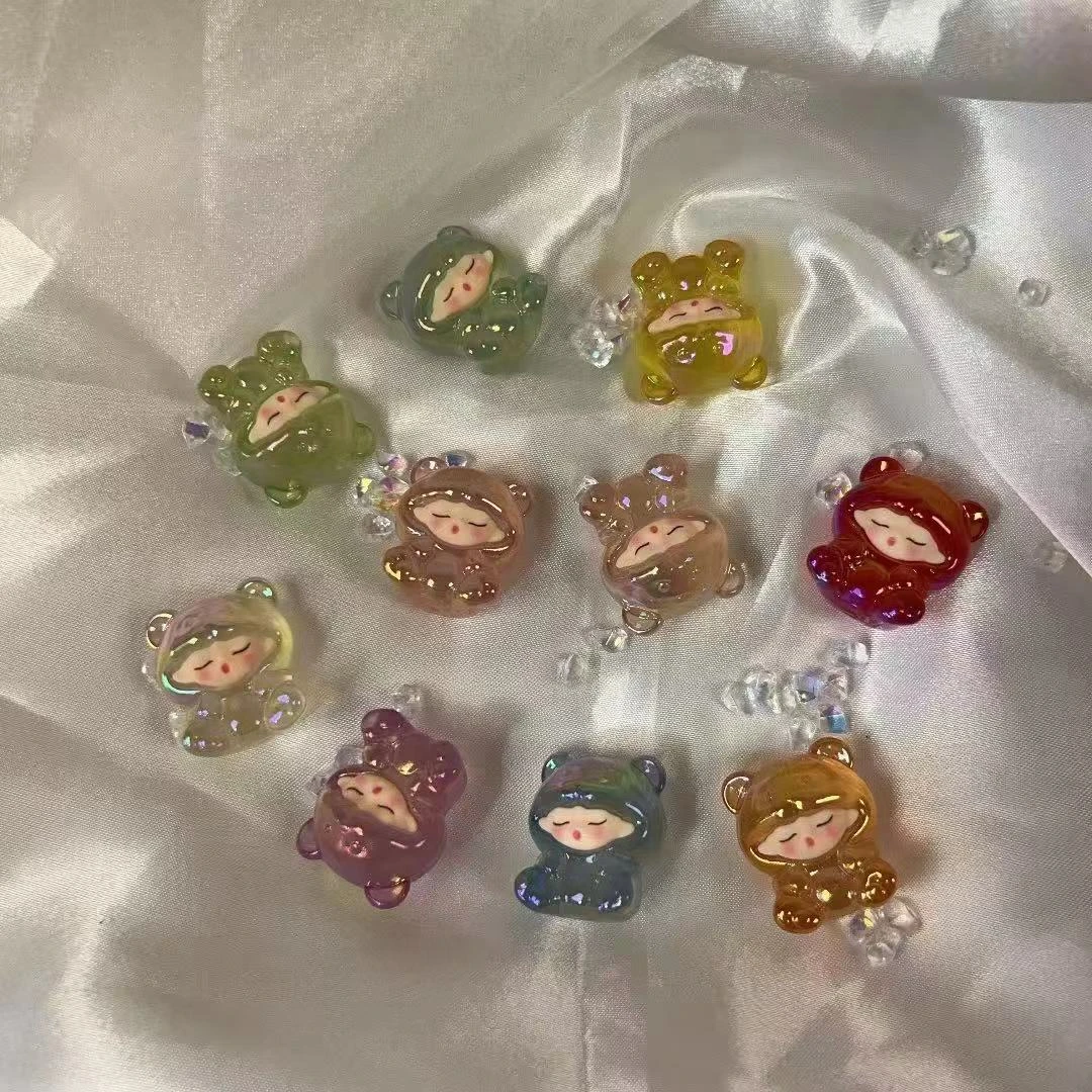 【电镀小熊软糖】超可爱小熊软糖diy小摆件