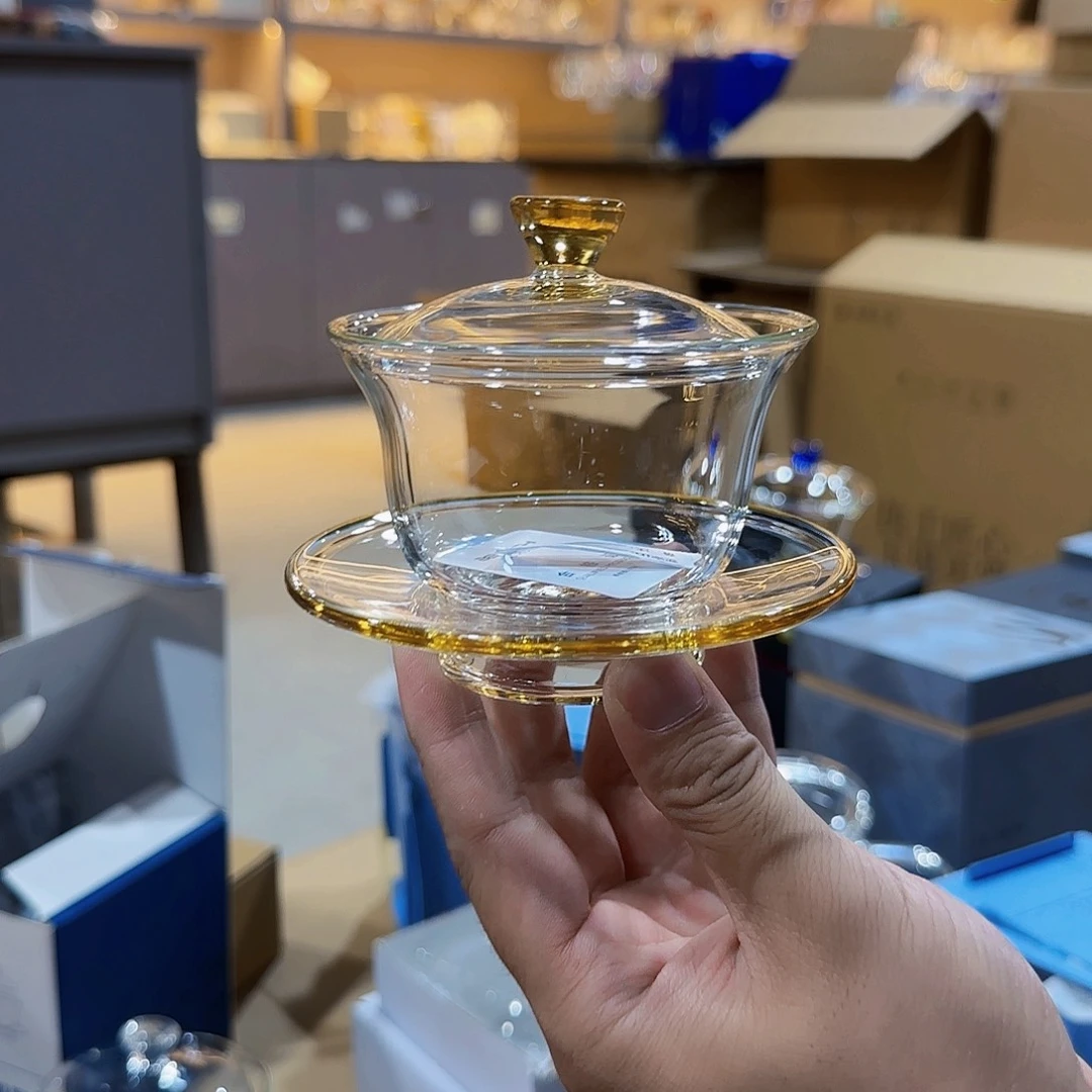 108黄色高硼硅玻璃杯周边周边周边