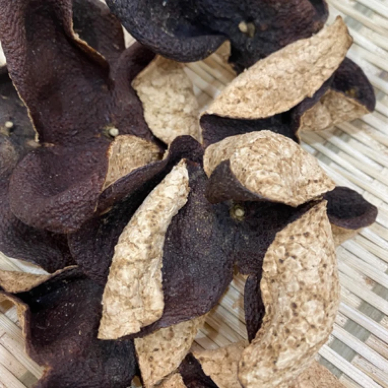 新会陈皮2014年东甲圈枝大红皮