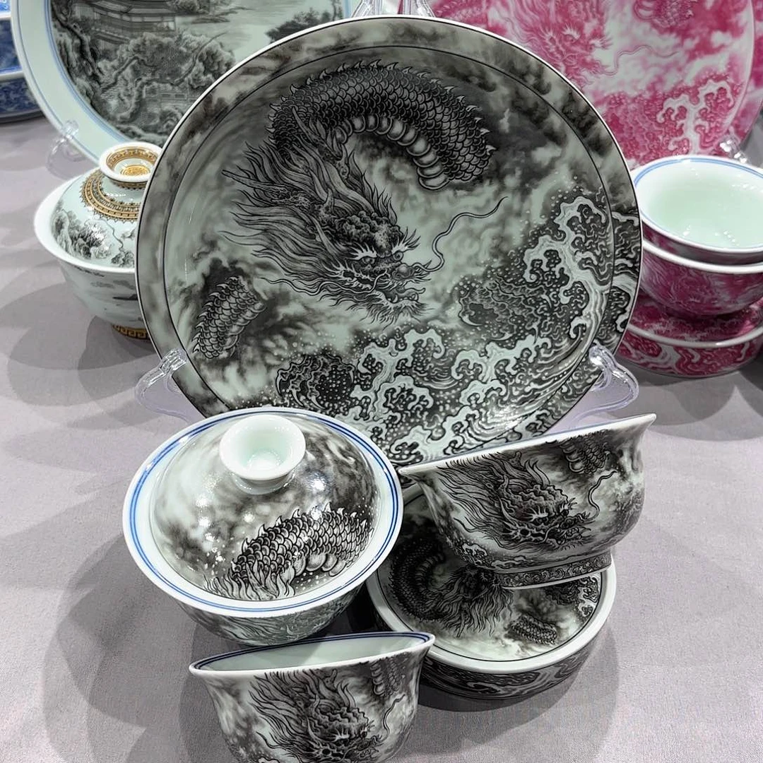 瓷片景德镇瓷器博物陈列展览