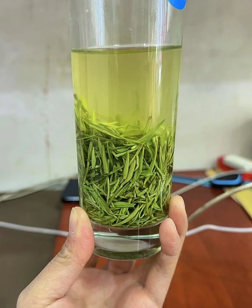 高山绿茶芽毛尖雨花茶明前嫩芽嫩叶茶香浓郁耐泡6号