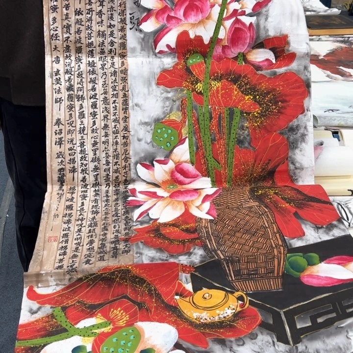 国画纯手绘作品欣赏图