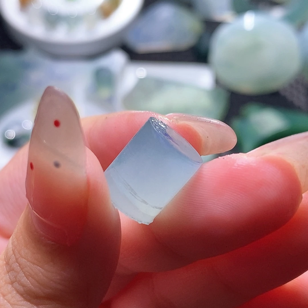 定制翡翠未镶嵌崔*锘包工雕刻