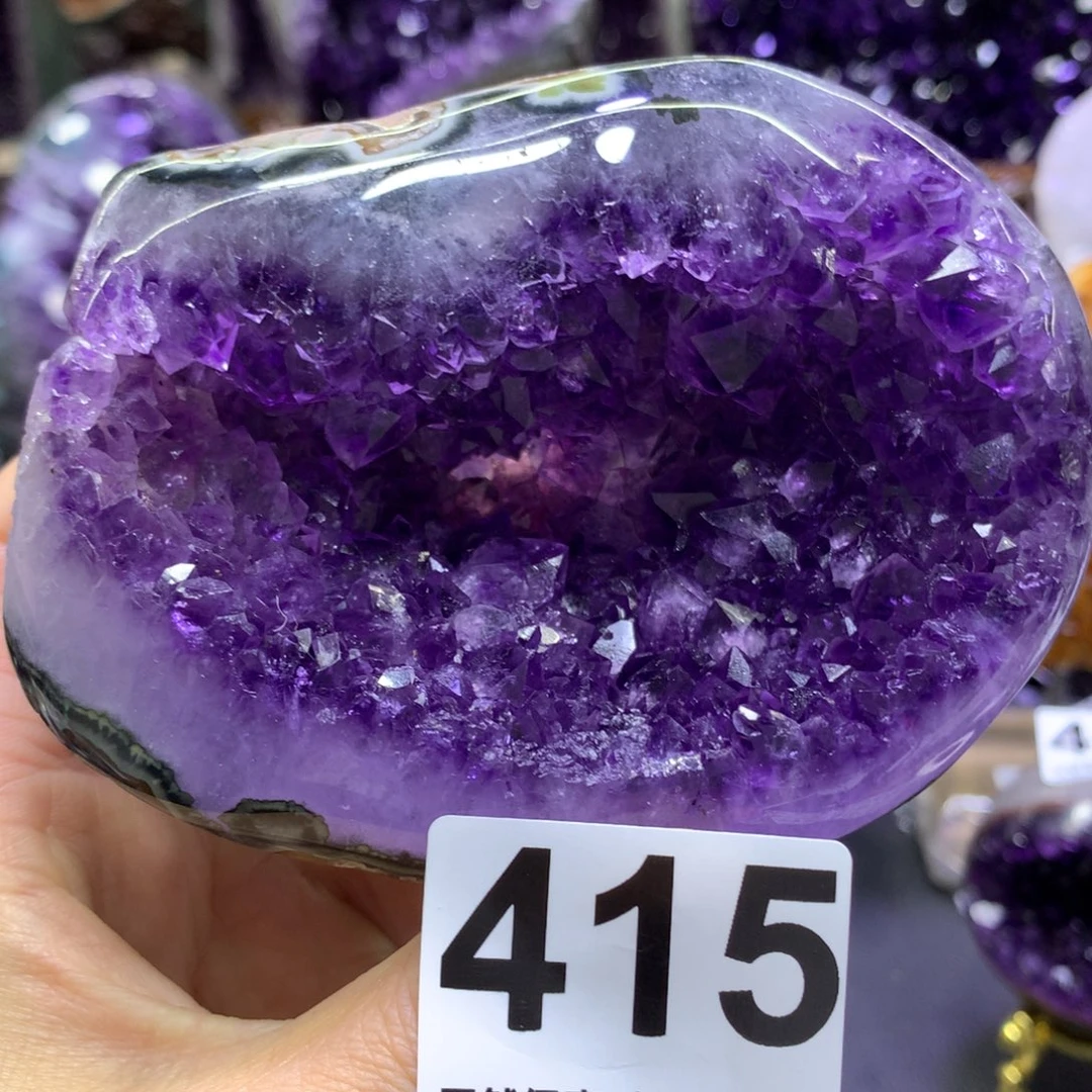 水晶摆件未镶嵌抛皮