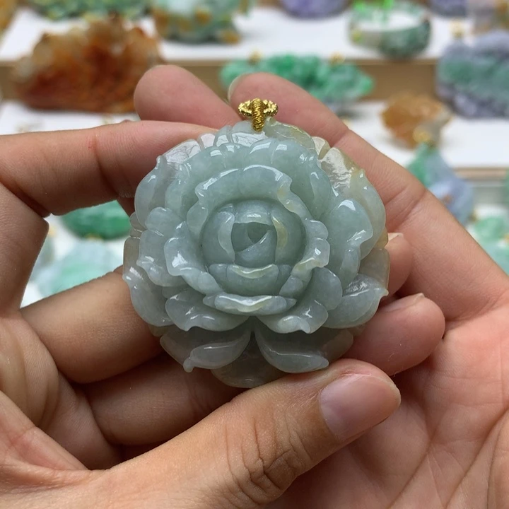 颈饰未镶嵌翡翠翡翠