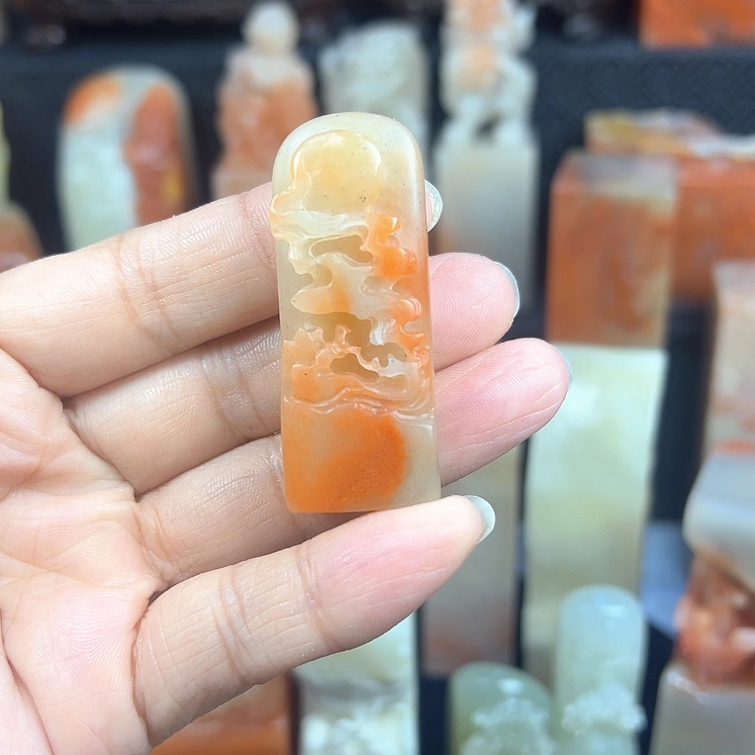 漠***居寿山石寿山石寿山石精品印章